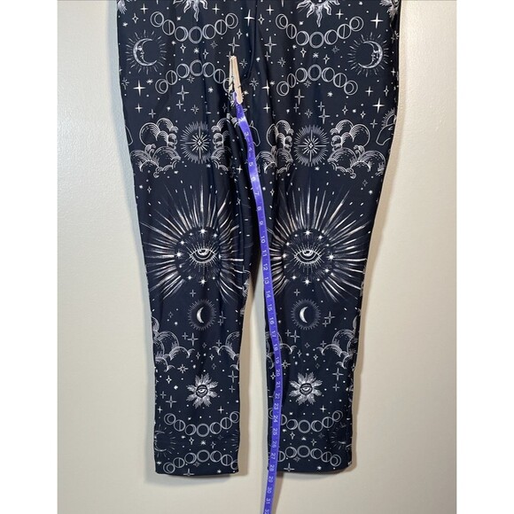 Blackmilk Celestial Eye Overalls Pants Size XL. NWT New Mystical Black Milk - Picture 7 of 13